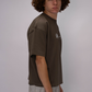 Signature Box Fit  Tee – Mocha Brown