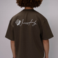 Signature Box Fit  Tee – Mocha Brown