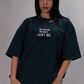 Be good Oversized Tee – Deep Teal