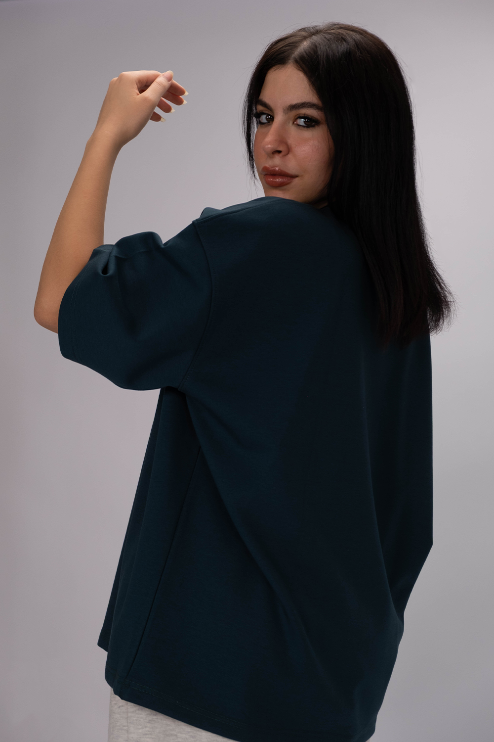 Be good Oversized Tee – Deep Teal