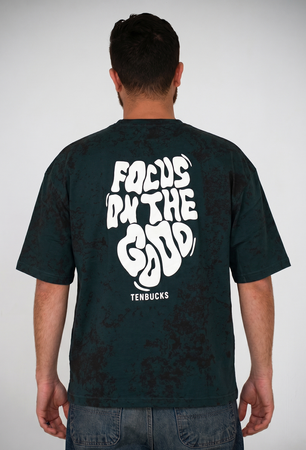 Focus State Oversized Graphic Tee