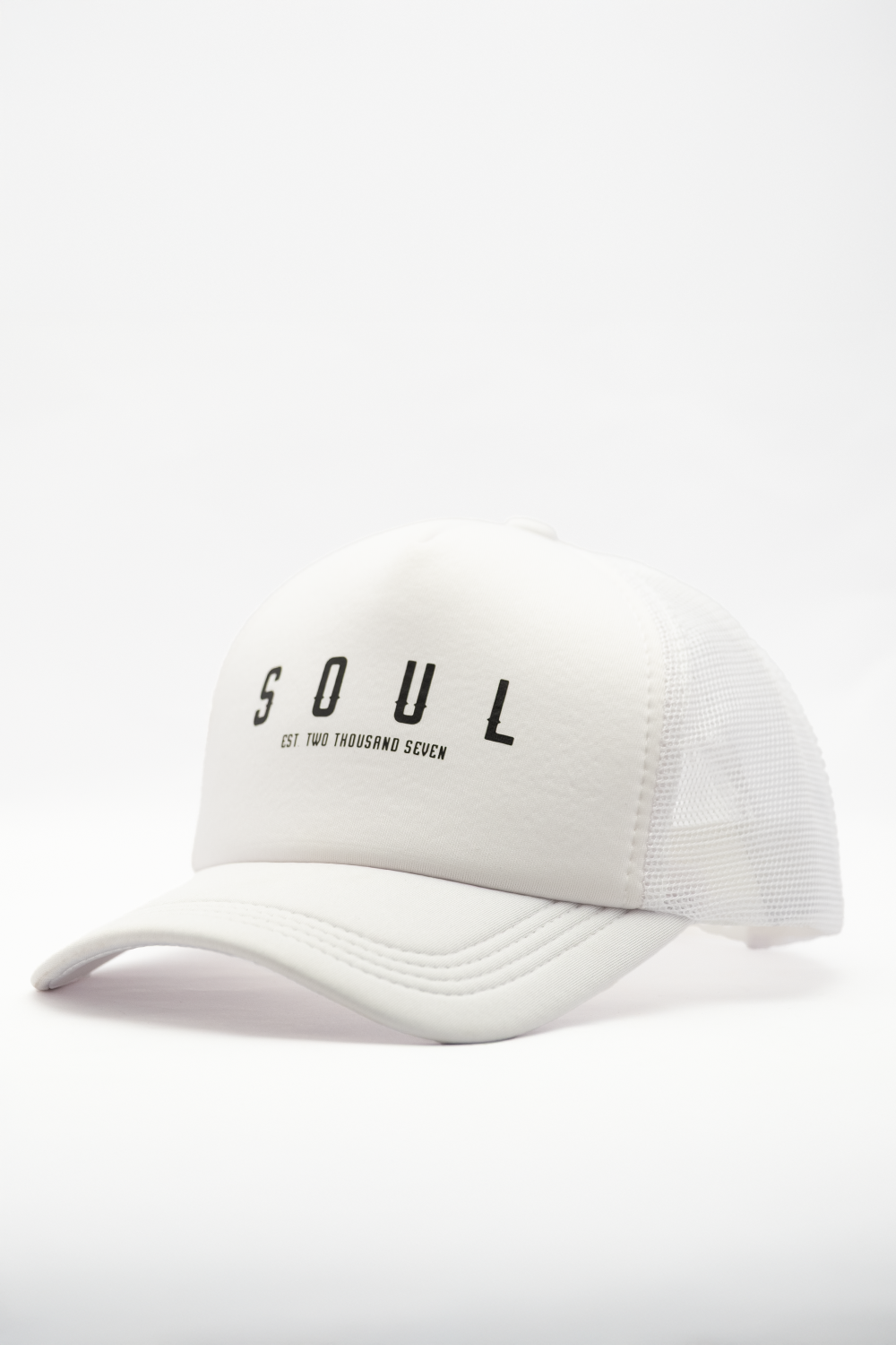 SOUL White Baseball Cap