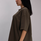 Studio SWAG Oversized Tee – Earth Brown