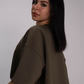 Studio SWAG Oversized Tee – Earth Brown
