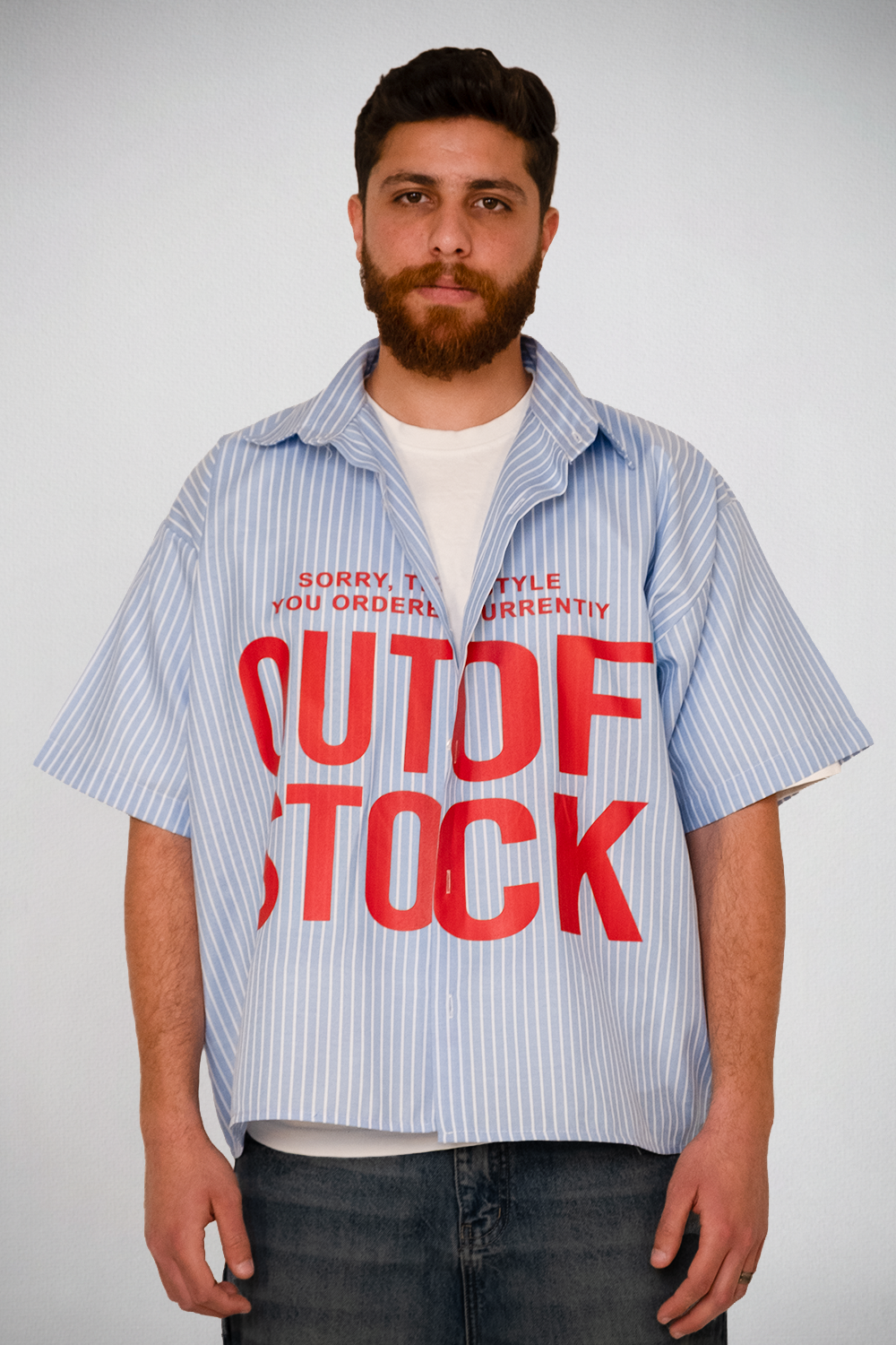 Out of Stock Pinstripe Shirt – Statement Edition