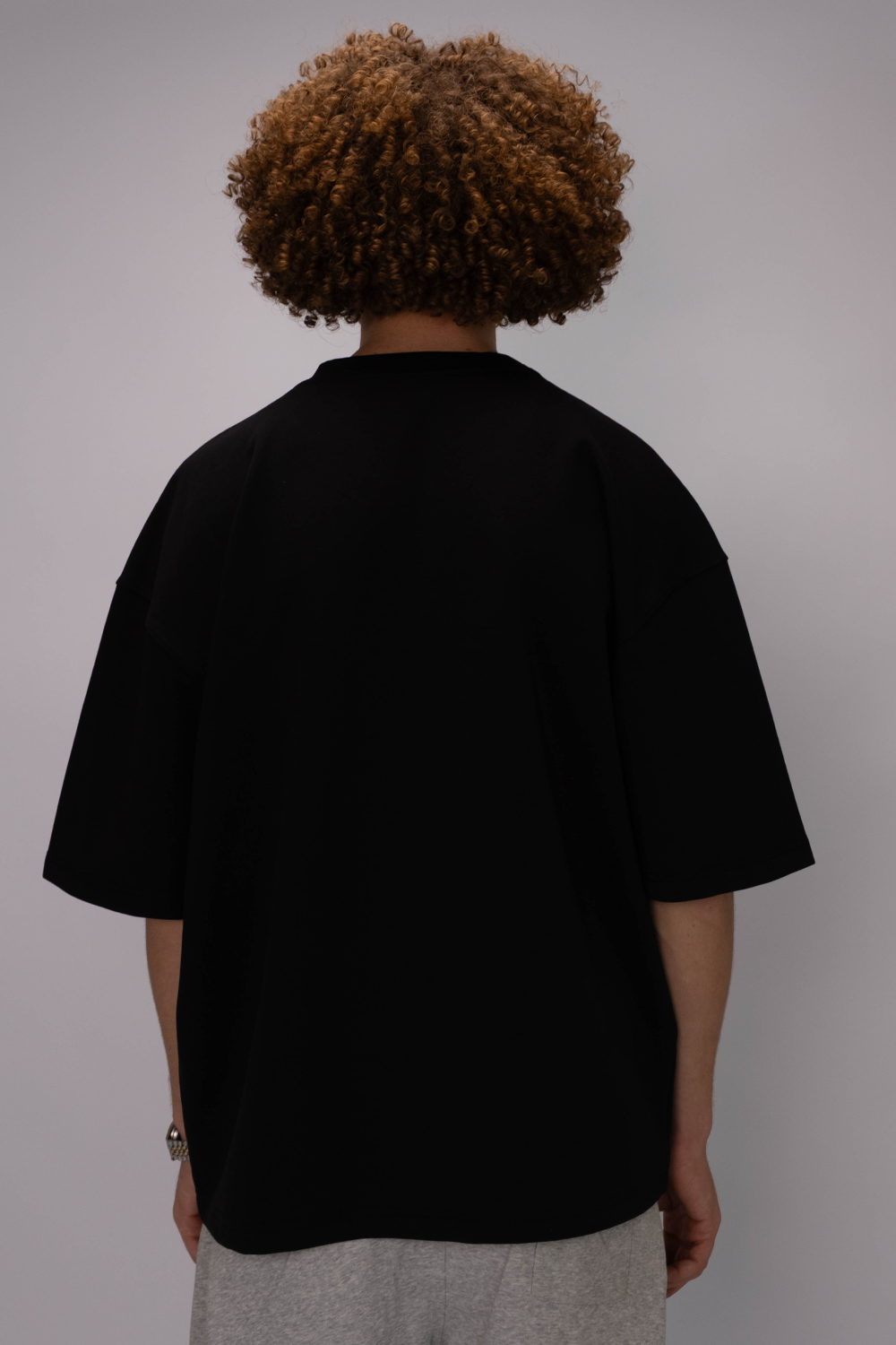 Oversized be good Tee – Midnight Black
