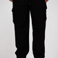 Black Utility Cargo Pants