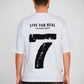 Live For Real Tee – White Edition