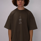 Studio SWAG Oversized Tee – Earth Brown