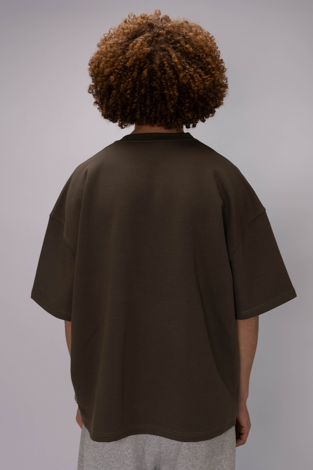 Studio SWAG Oversized Tee – Earth Brown