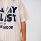 Stripe “Calmy Stylist” Shirt – Navy Edition