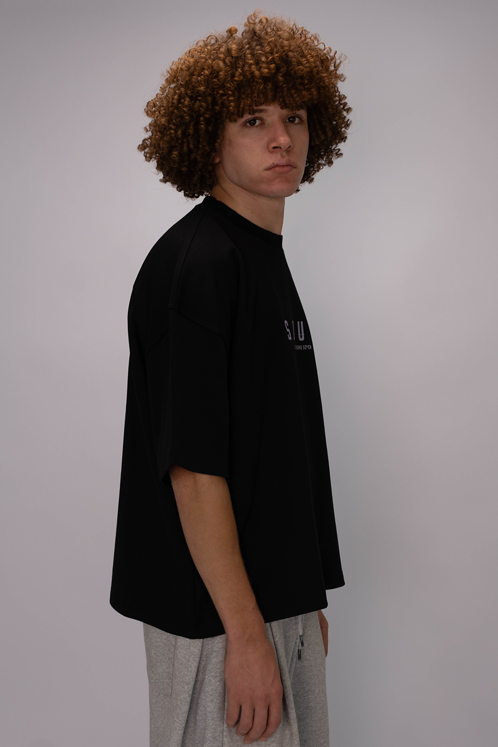 Soul 07 Oversized Tee – Black