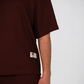 Burgundy Luxe Textured Lounge Set