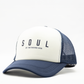 SOUL Navy & White Baseball Cap