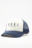 SOUL Navy & White Baseball Cap