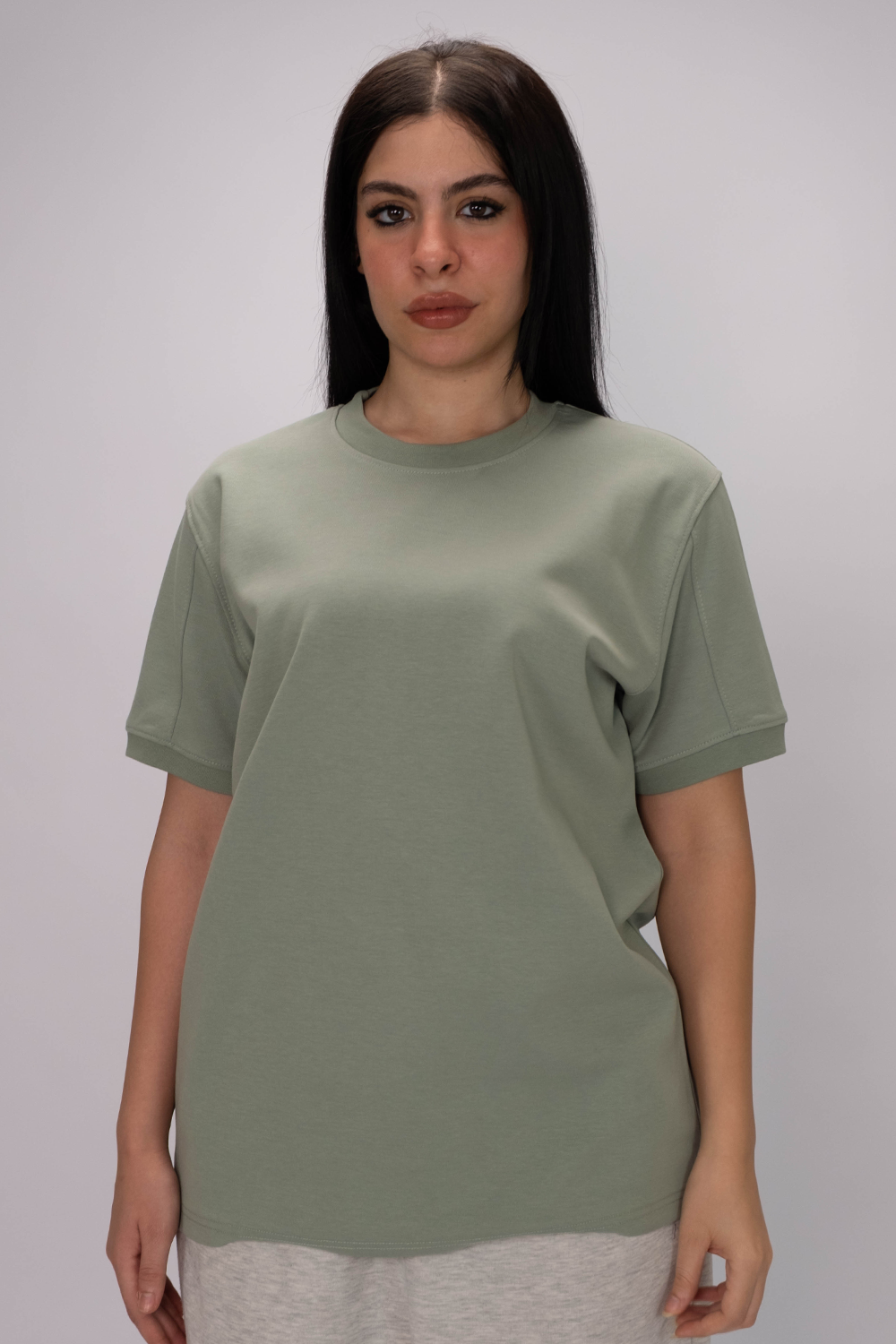 Regular fit Tee – Sage Green