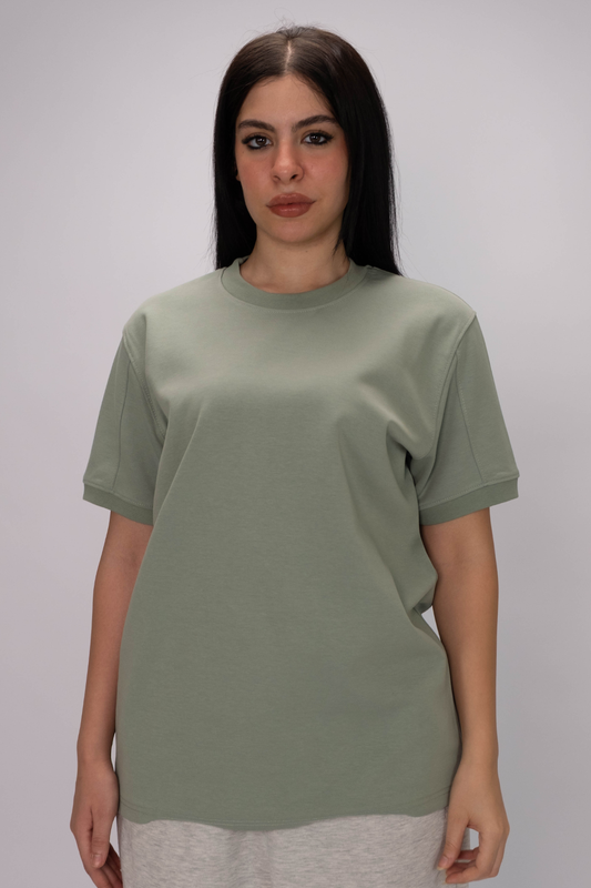 Regular fit Tee – Sage Green