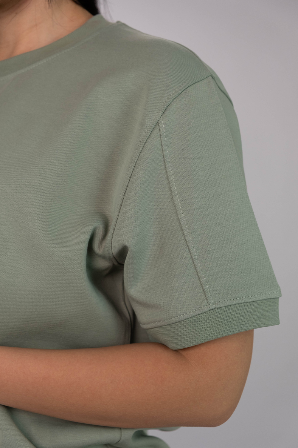 Regular fit Tee – Sage Green