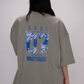 Soul 07 Oversized Tee – Grey Blue
