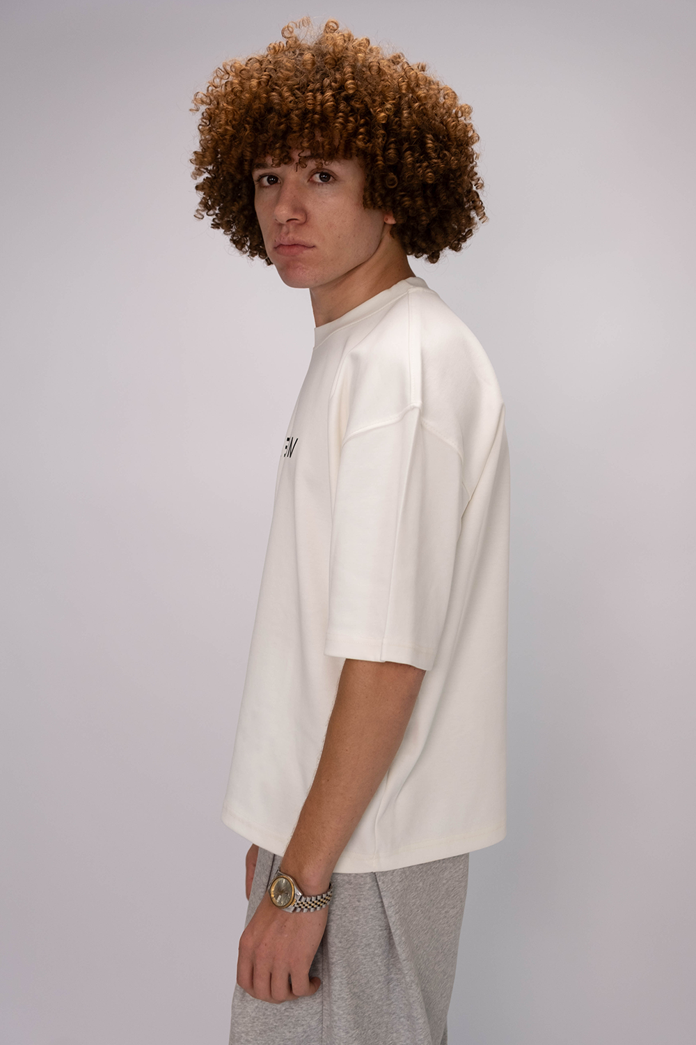 Freedom Box Fit Tee – Off White