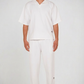 Arctic White Textured Lounge Set