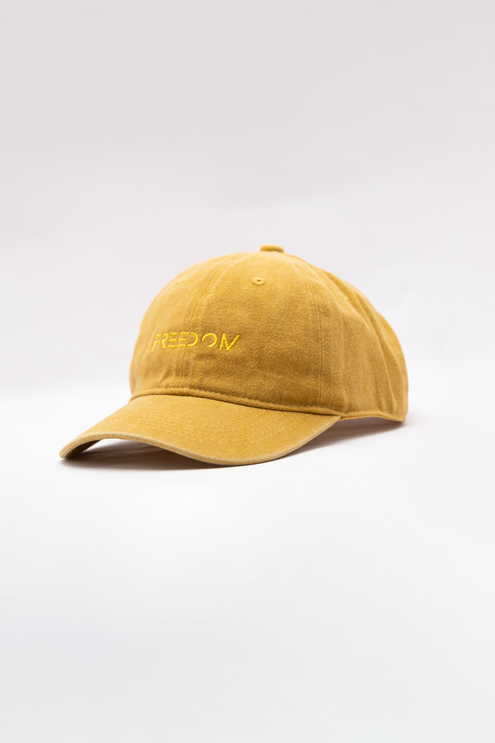Freedom Denim cap - Yellow