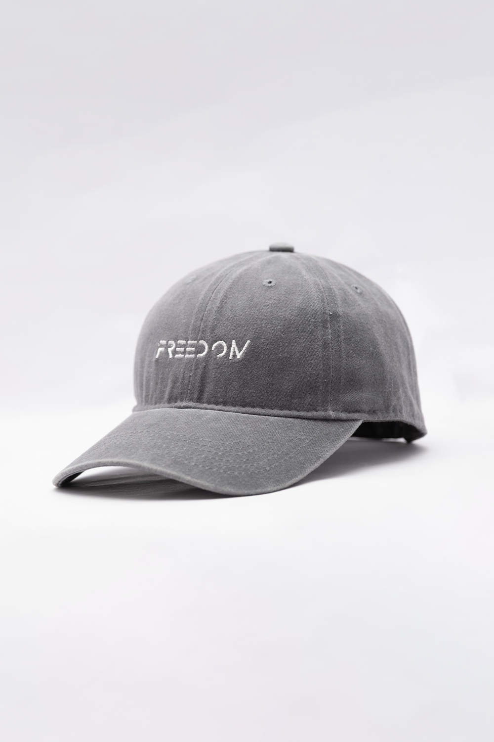 Freedom Denim cap - Grey