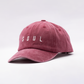 Soul Denim Cap – Maroon