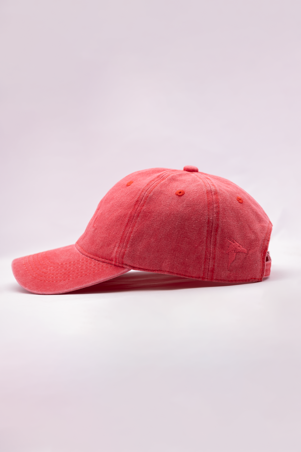 Soul Denim Cap – Coral Red