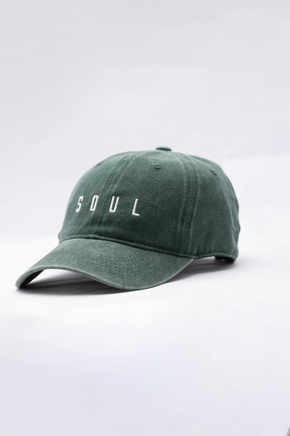 Soul Denim Cap – Charcoal Green