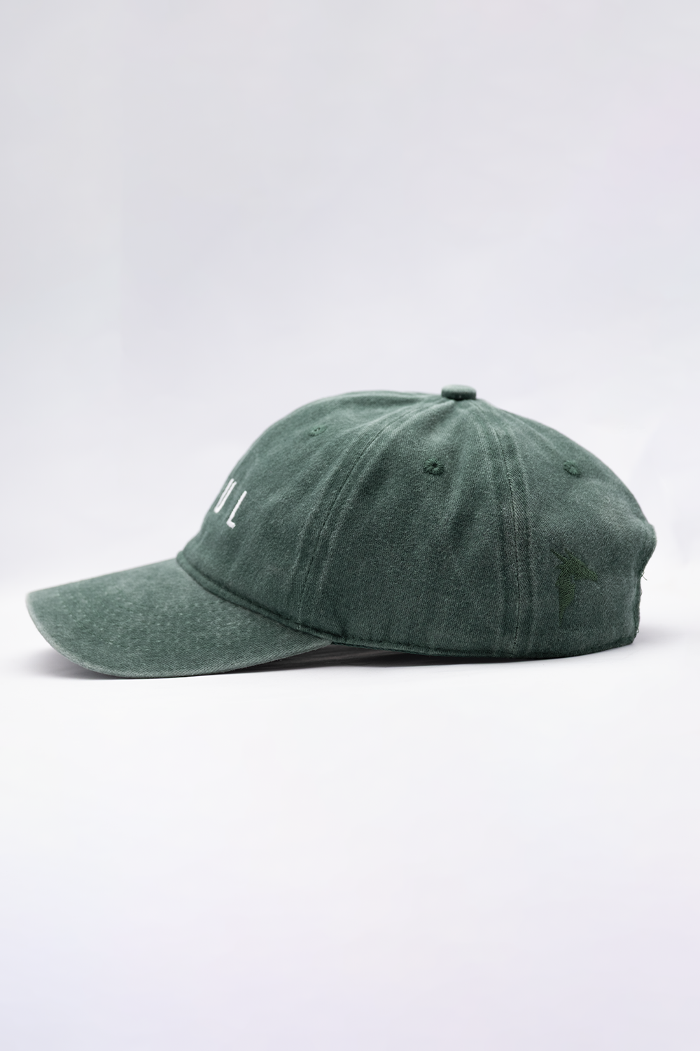 Soul Denim Cap – Charcoal Green
